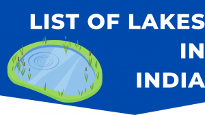 List of lakes in india pdf