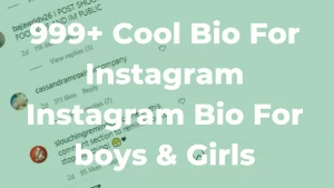 cool bio for instagram