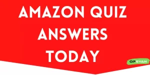 Amazon Quiz Answers Today