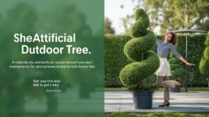 Struggling With Real Tree Maintenance_ Consider Outdoor Artificial Trees